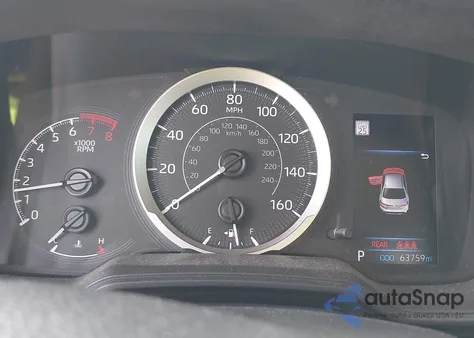 2021 Toyota Corolla Le z USA, uszkodzony, nr VIN 5YFEPMAE5MP244872